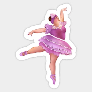 Big Ballerina Sticker